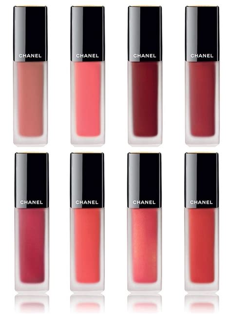 chanel rouge allure ink matte liquid lip colour swatches|chanel permanent lipstick.